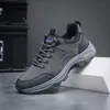 Novos Sapatos Masculinos de Primavera, Tênis Casuais Masculinos Respiráveis com Cadarço, Leves, Respiráveis, Modernos, Tênis Esportivos para Corrida ao Ar Livre para Homens