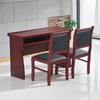 Mesa de Reunião Mesa de Treinamento Mesa de Reunião Dupla para Três Pessoas Adesivo de Pintura Mesa de Bar de Reunião Mesa Longa Escrivaninha