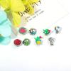 Nuevos accesorios Pandora lindos dibujos animados joyería hecha a mano diy exquisito amor colgante de cuentas cuentas al por mayor