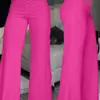 Pantalones anchos de pierna recta informales de cintura alta con cinturón hueco para mujer, de comercio exterior europeo y americano, para verano de 2023