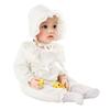 Ropa Infantil Transfronteriza de Primavera y Otoño, Ropa para Bebés, Conjunto de Una Pieza, Mameluco de Princesa para Bebé de 100 Días, 0-12 Meses