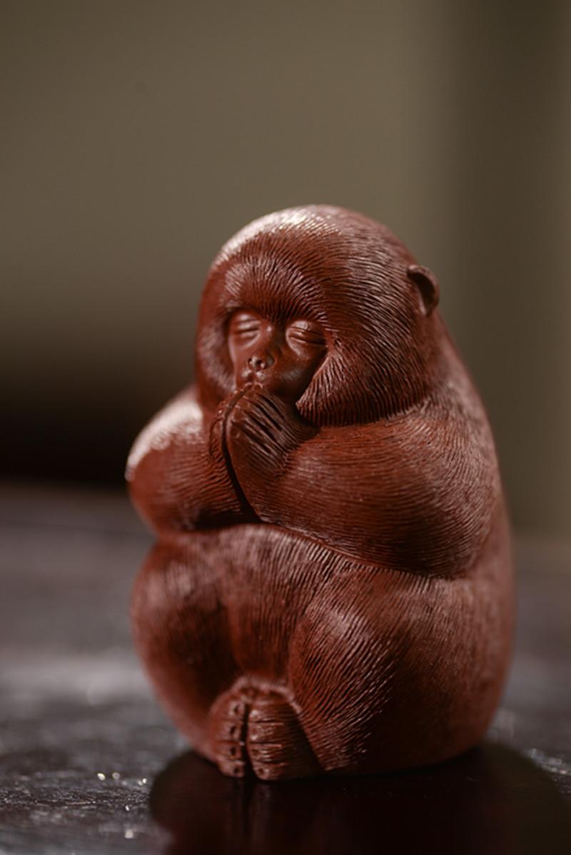 猴子拉毛大红袍猴子1120