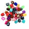 10/Pack 14x 10x 7mm irregular acrílico contas quadradas espaçadas contas soltas DIY pulseira brincos acessórios