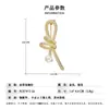 Broche de Nudo de Cinta de Circonio Incrustado Brillante para Transmisión Moda Elegante Perla de Agua Dulce Ramillete de Ropa Pin para Mujer Versátil
