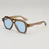 Nuevas Gafas de Sol de Color Gelatina Europeas y Americanas Doble Puente Moda Elegante Estilo Ins Punk Popular Mismo Estilo Anti-UV