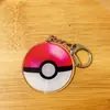 Llavero de Acrílico Dibujos Animados Anime Periférico Pokemon Colgante de Doble Cara Accesorios DIY Colgante para Bolso