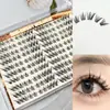 Pestañas Postizas Transfronterizas con Gran Volumen, Encanto de Conejo de Nueve Colas, y un Look Impresionante Sin Pegamento Que Crea una Vibración de Maquillaje Audaz