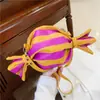 Bolsa Pequena de Doces 2026 Novo Estilo de Desenho Animado Japonês Bolsa de Ombro para Menina Bolsa Transversal Pequena Plissada Bolsa Leve para Menina