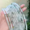 Ábaco de Jade Tianshan de Xinjiang, Cuentas de Bambú Articulado, Cuentas de Tambor, Pulsera de Jade, Jade de Seda Dorada, Semiacabados para Joyería DIY, Cuentas Sueltas al por Mayor