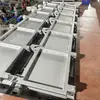Portão de Descarga Automático Hidráulico Portão de Balanço em Aço Inoxidável Portão de Batida para Retrolavagem Sistema de Descarga Hidráulica Tipo Portão Manual para Reservatório