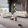 Sofá nórdico para sala de estar, área de lounge de apartamento pequeno, design simples para moradia alugada, quarto de apartamento, loja de roupas, preguiçoso de dois lugares