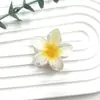Presilha de ovo para cabelo 4cm transfronteiriça cor tamanho pequeno flor presilha de cabelo fofa doce infantil presilha de cabelo à prova de estilhaços adorno de cabeça