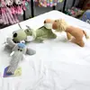 Juguete de peluche para mascotas transfronterizo, diseño de animal pequeño, duradero y resistente a las mordidas, emite sonidos, proporciona entretenimiento para perros, estilo de dibujos animados