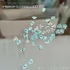 Mini Pequeño Corazón de Amor Arte de Uñas Diamante K9 Super Brillante Parte Trasera Puntiaguda Corazón de Durazno Forma de Corazón Pequeño Aretes Studs Decoraciones de Uñas con Diamante