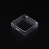 Caja de Almacenamiento Transparente con Tapa abatible para Uñas Artísticas para Venta al por Mayor, Caja Multifuncional para Joyería, Herramientas para Uñas Artísticas, Caja de Uñas Portátil