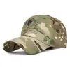 Nuevos Sombreros Bordados para Hombre de Primavera y Otoño, Gorras de Béisbol Camufladas a Cuadros para Exteriores, Sombreros de Protección Solar para Entrenamiento