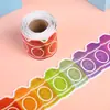 Borda de Mesa Adesiva Colorida Lápis de Cor Adesivos Autoadesivos Layout de Atividade de Sala de Aula Personalizado Adesivos de Parede Decorativos para Paisagismo