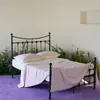 Manta Colcha de Verano Refrigerante Tipo Nuevo Lavanda, Cómoda y Amigable con la Piel, Colcha Pequeña de Nylon-Poliamida para Aire Acondicionado, Colcha Delgada, Lavable a Máquina