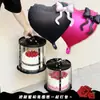 Globo de Película de Aluminio Flotante de Corazón de Melocotón y Corazón con Lazo de 22 pulgadas Decoración Fotográfica para Fiesta de Cumpleaños Infantil y Habitación de Boda Romántica