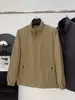 260812001 Chaqueta de Moda para Hombre de Primavera y Otoño con Cuello Alto, Cortavientos Casual para Acampar, Senderismo, Pesca