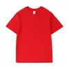 Camiseta de Algodón Puro Personalizada, 180g, Cuello Redondo, Mangas Cortas, Hombros Normales, Corte Holgado, Camiseta Básica de Verano, Camiseta para Hombre, Ropa de Trabajo con Impresión de Logo