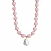 N13209 Colar Colorido de Contas Novo para Primavera e Verão, Estilo Fashion Exquisito e Simples, Corrente de Clavícula Versátil de Nicho