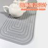 Nueva alfombrilla de silicona para secar café, cuencos, escurridor de barra antideslizante, para mesa de cocina, mesa de comedor, lavable.
