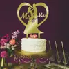 Ins Style Transfronterizo Mr.Mrs Pareja Propuesta Inserto para Pastel Acrílico Compromiso Boda Fiesta Decoración de Inserto para Pastel