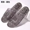 Sandalias de Cristal Antideslizantes de Verano para Baño, Baño, Hogar, Hotel, Interior, Sandalias de Plástico de Suela Gruesa, Verano