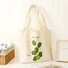 Bolsa de lona colorida de fábrica, bolsa colete, estilo ins personalizado, moda de ponta, bolsa de lona portátil, logotipo personalizado estampado