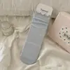 Calcetines de Encaje Dulces para Mujer, Calcetines de Malla Transpirable Finos de Verano hasta la Pantorrilla con Diseños de Corazones y Florales, Calcetines Simples Versátiles Holgados