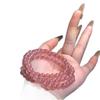 Venda Direta da Fábrica Pulseira de Cristal de Morango Natural, Cristal Limpo e Variado, Semente de Morango Transparente, Cor Cheia e Bonita
