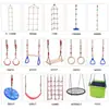 Argolas de Suspensão, Equipamento de Treinamento Sensorial para Educação Infantil de Jardim de Infância, Balanços de Suspensão, Cordas de Suspensão para Escalada de Aptidão Física