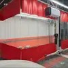 Cortina Divisória de Vidro Macio de PVC Transparente à Prova de Poeira para Varanda e Sala de Estar, Cortina de Couro Macio Deslizante com Isolamento Térmico e Frio para Lavagem de Carro