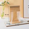 Bolsa de embalaje para pan tostado de 450 gramos, bolsa de embalaje para tostadas de rebanada de croissant de papa, bolsa de papel kraft autosellable con alambre