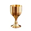 Cálice de Latão Taça de Vinho Estilo Chinês Banquete Copo de Cobre Copo de Água Benta Mesa de Escritório Artesanato de Cobre Ornamento de Cálice Sagrado Atacado