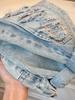 Jeans Rotos Nuevos de Otoño para Niños Pantalones Casuales Estilo Coreano para Niños Pantalones Sueltos de Moda Versátiles