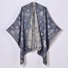Comércio exterior novo lenço xale feminino imitação de cashmere cardigã jacquard dupla face de desenho animado japonês e coreano atacado Amazon TiK