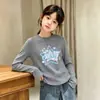 Camiseta de manga larga con cuello redondo, cálida, ajustada y cómoda, estilo nuevo, de forro polar alemán de doble cara, capa base para niños, top casual, ropa para niñas
