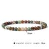 Amazon Explosiones 4mm Cuentas de Piedra Ónix Natural Pulsera Amuleto de Energía para Mujer Mini Pulsera de Piedra Semipreciosa