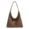 Bolsa de Tote de Gran Capacidad para Comercio Exterior para Mujer Otoño/Invierno 2026 Nueva Elegante Versátil Bolso de Hombro Único Moda de Nicho Bolsa para el Trabajo
