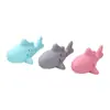 Nuevo juguete dispensador de comida para gatos con forma de pez de silicona de Amazon, juguete para la dentición y el aburrimiento de los gatos, juguete interactivo para esconder comida para gatos