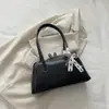 Bolsa feminina retrô e minimalista, nova coleção outono 2026, estilosa e elegante, adequada para o trabalho, bolsa de ombro e bolsa tote