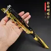 Mercancía del juego Delta Force Cuchillo Mariposa Hoja Sombría Búho Rojo Misericordia juguete de aleación sin filo