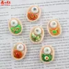 Série Bibimbap Simulado Brinquedo de Comida DIY Cola de Creme Acessórios de Resina Acessórios de Cabeça Elásticos de Cabelo Capa de Celular Pingentes