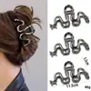 Pinza para el Cabello Líquida Transfronteriza para Cabello Grueso, Pasador Grande, Accesorio para el Cabello, Pinza Elegante para el Cabello, Pasador, Adorno para el Cabello, Tamaño Grande