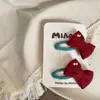 Nuevo Juego de Pinzas para el Cabello y Gomas de Pelo de Colores con Lazo Cuerda para el Cabello Diadema Pinza Bb