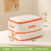 Saco de Armazenamento para Colcha, Saco Organizador de Colcha de Grande Capacidade para Quarto de Dormitório, Saco de Embalagem Visível à Prova de Poeira e Umidade para Roupas em Mudança
