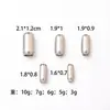 Pulseira DIY Conector de Cordão de Couro Fivela Multiespecificação Em Estoque Atacado de Fábrica Exclusivo Transfronteiriço Fivela Magnética de Cápsula de Aço Inoxidável