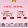 Cuentas de sésamo de plata de ley S925, collar de perlas DIY, cuentas sueltas, accesorios de joyería de plata, cuentas para pulsera, cuentas pequeñas, plata triturada